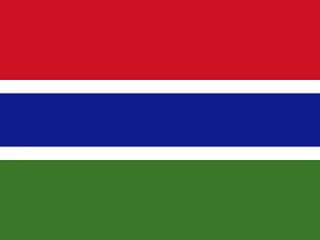 Bandeira da Gâmbia