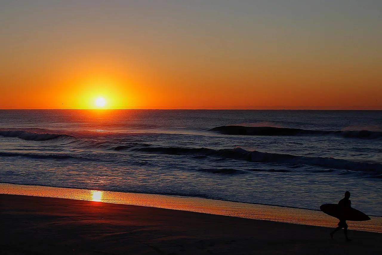 Praia de Florianópolis no Brasil para planejamento de nômades digitais.