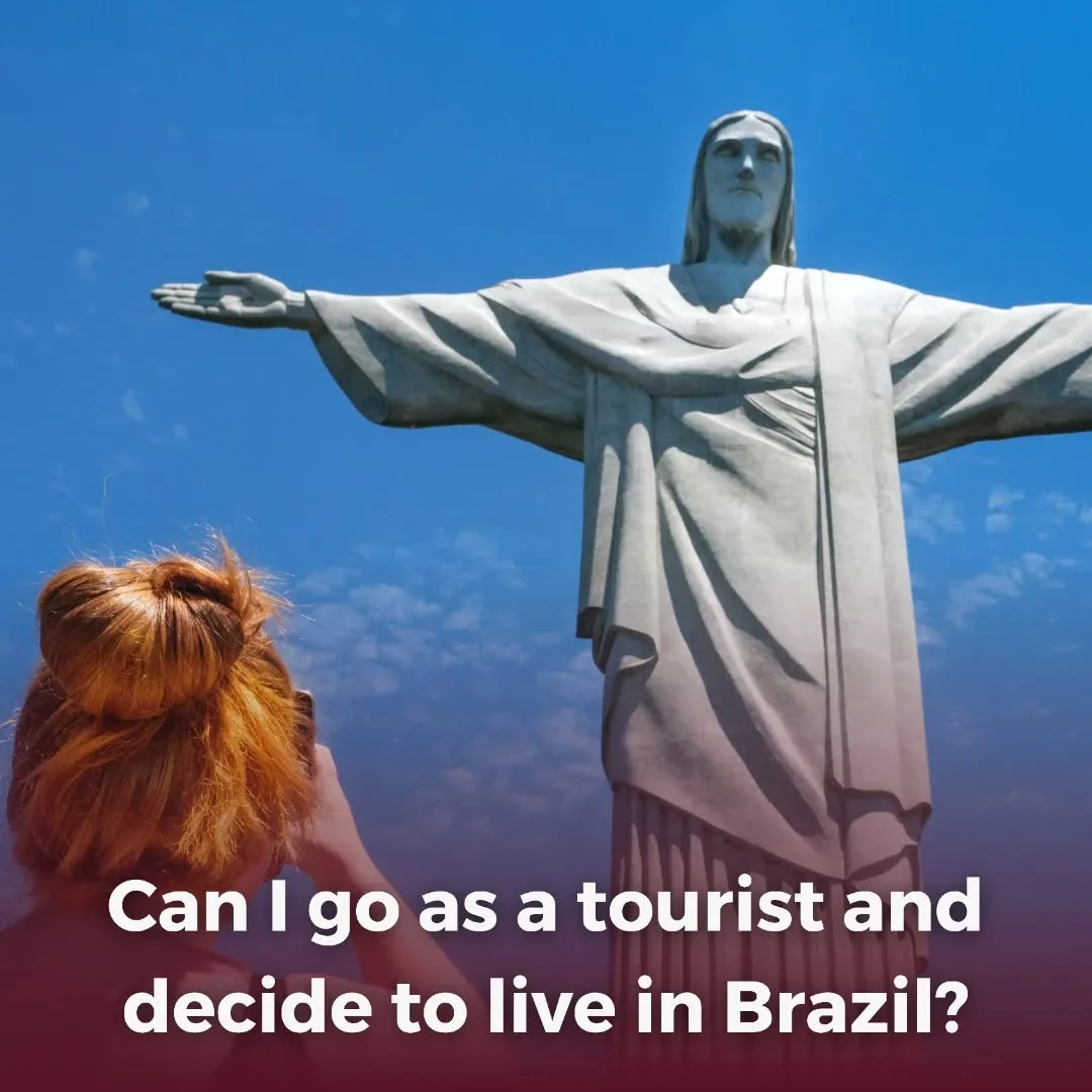 É possível alguém visitar Brasil como turista e, ao se apaixonar por