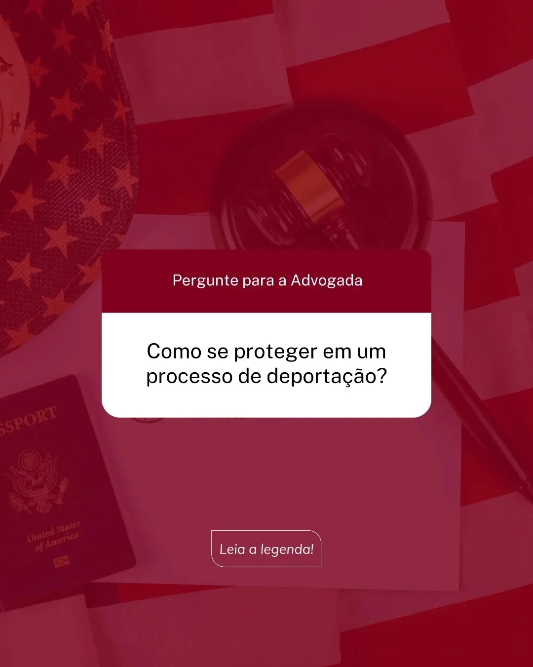 Em caso de deportação, é fundamental que o imigrante esteja ciente de sua