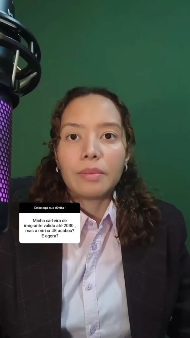 Meu cartão de imigrante é válido até 2030, mas minha união estável acabou