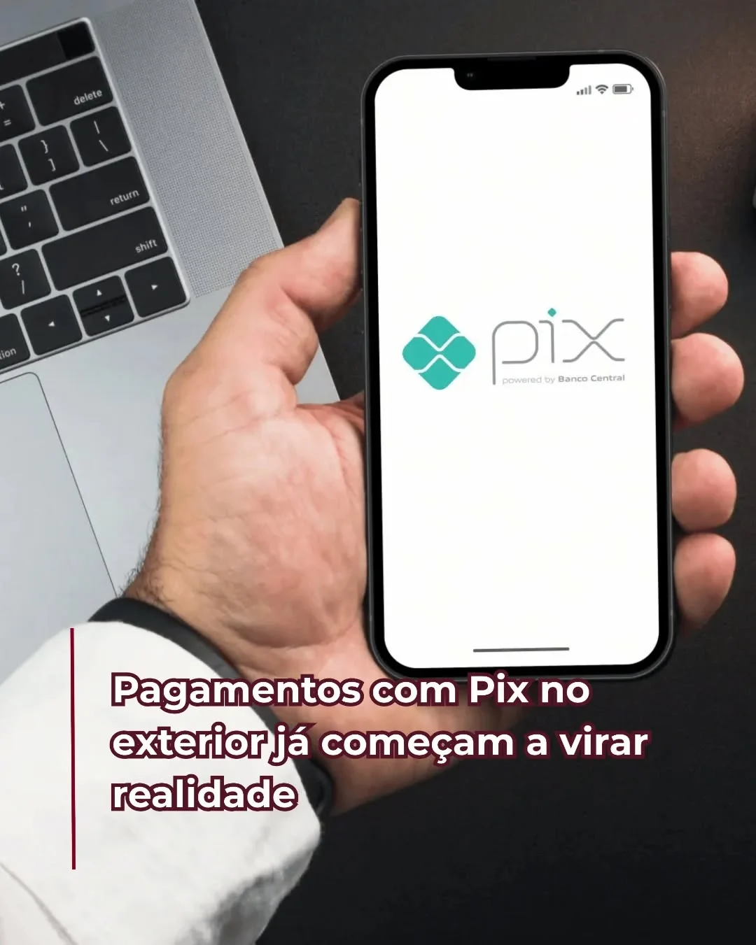 Pix, um sistema de pagamento instantâneo brasileiro, está se expandindo internacionalmente por meio de