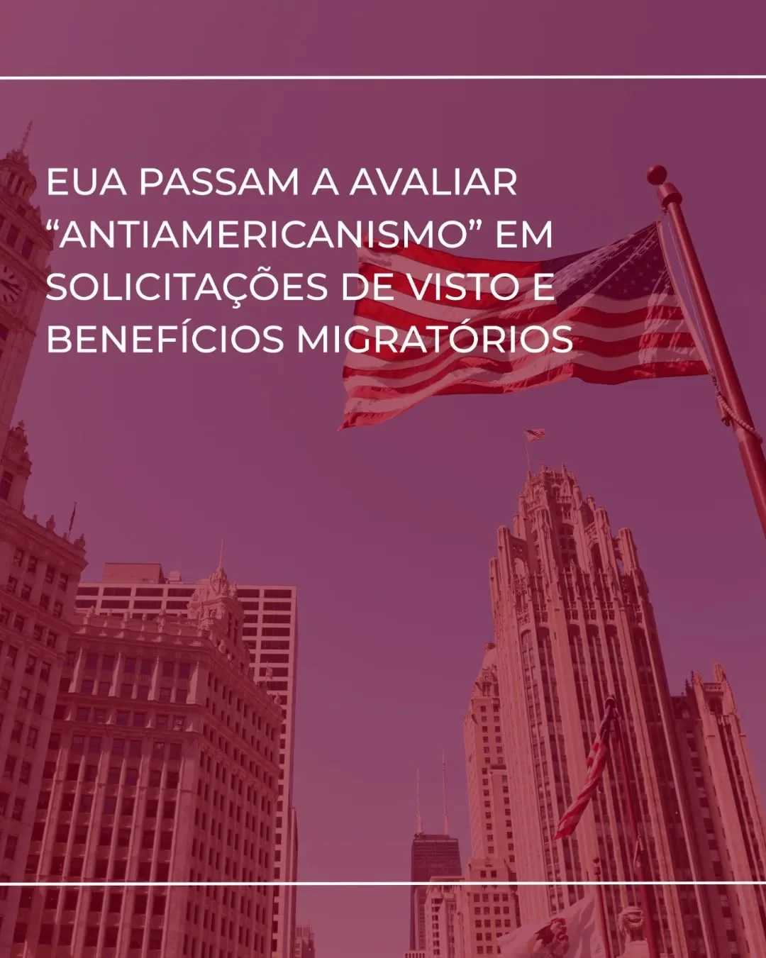 O governo dos Estados Unidos anunciou uma nova diretriz do Citizenship and