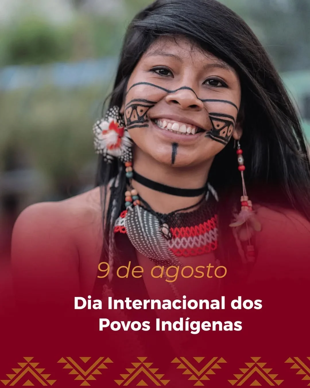 Hoje reconhecemos a resiliência, a sabedoria e a diversidade dos povos indígenas ao redor