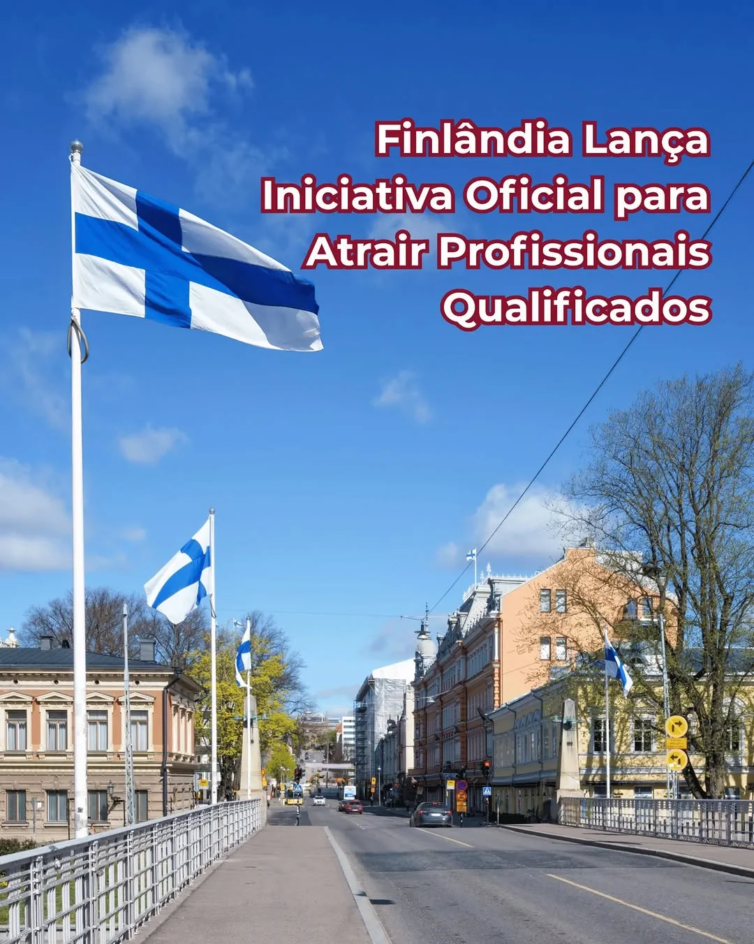 O Trabalho na Finlândia, uma iniciativa apoiada pela rede governamental finlandesa, é