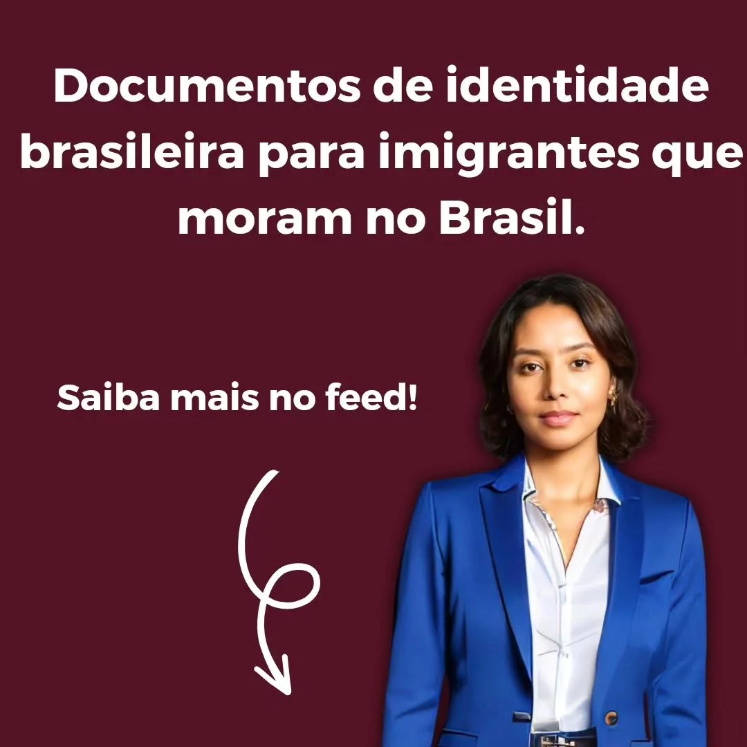 A pessoa que solicitar autorização de residência para residir no Brasil também receberá um