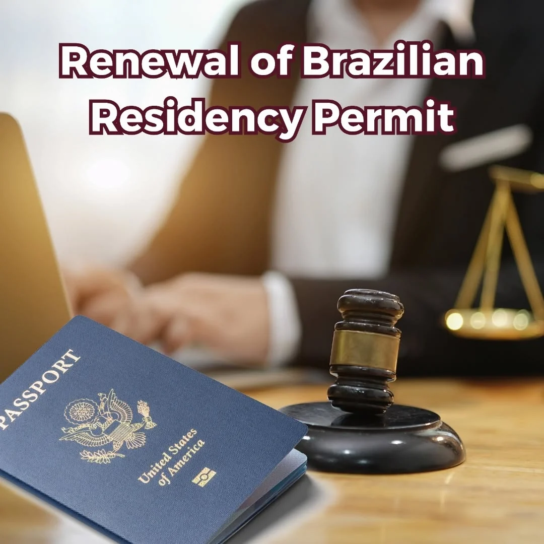 A renovação da autorização de residência brasileira aplica-se aos titulares de residência temporária
