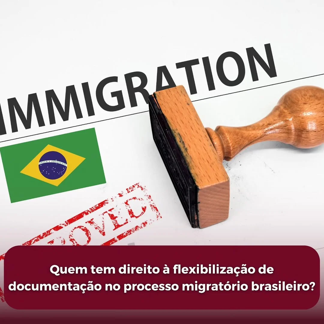 Em alguns casos de situações vulneráveis, a lei de migração brasileira dispensa alguns