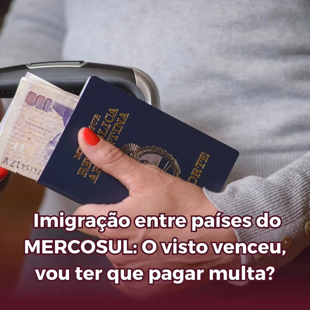 O visto expirou, terei que pagar multa?