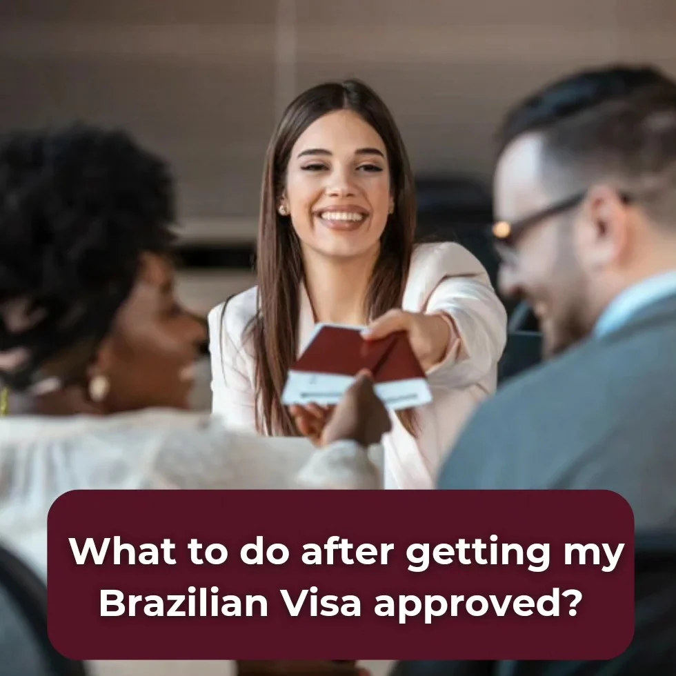 Ao chegar no Brasil com visto, você terá 90 dias para se registrar e solicitar um