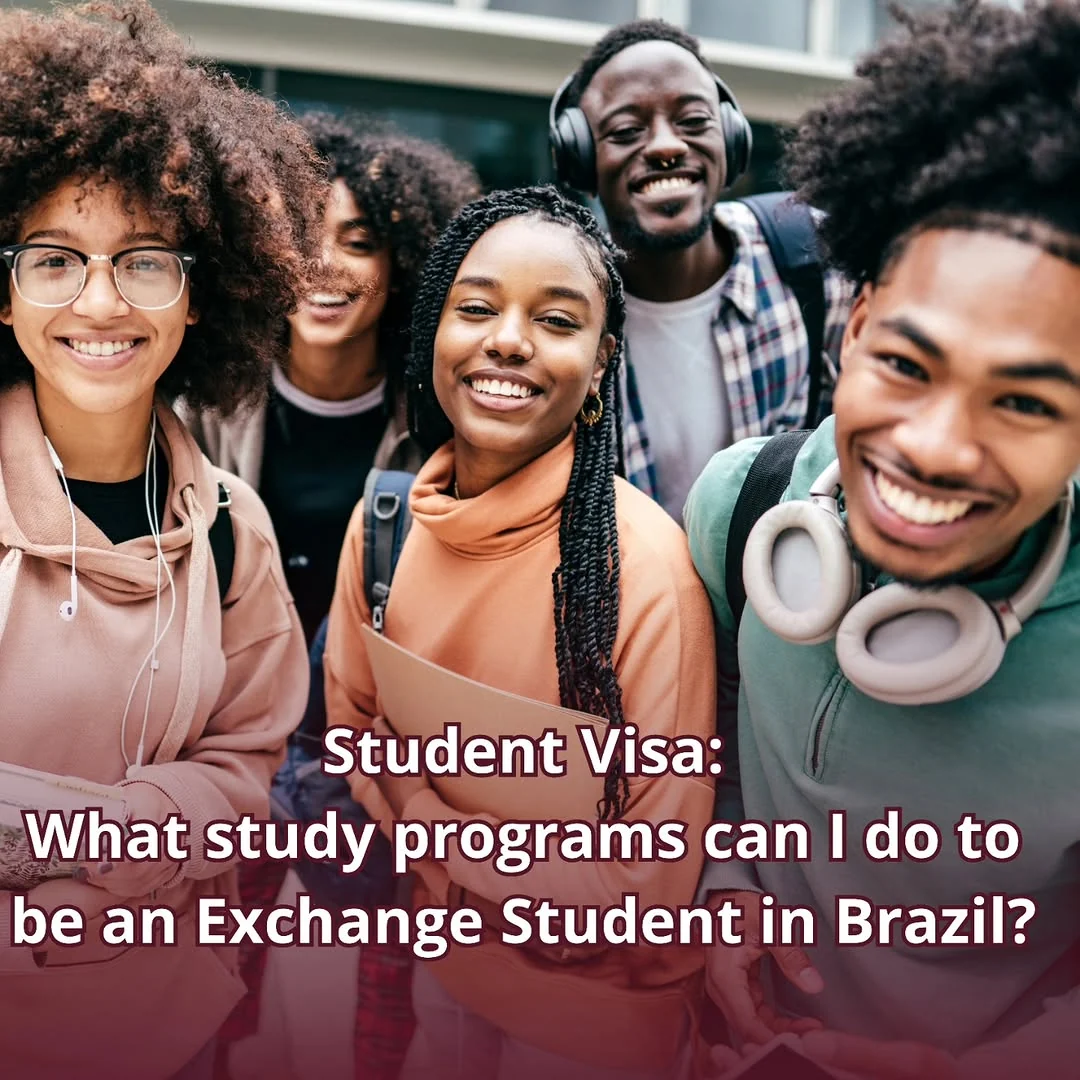 Adquirir um visto de estudante para se tornar um estudante de intercâmbio no Brasil apresenta uma oportunidade única