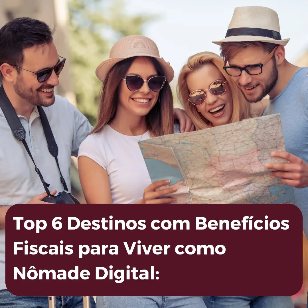 Explore destinos isentos de impostos e otimize sua situação fiscal enquanto vive o