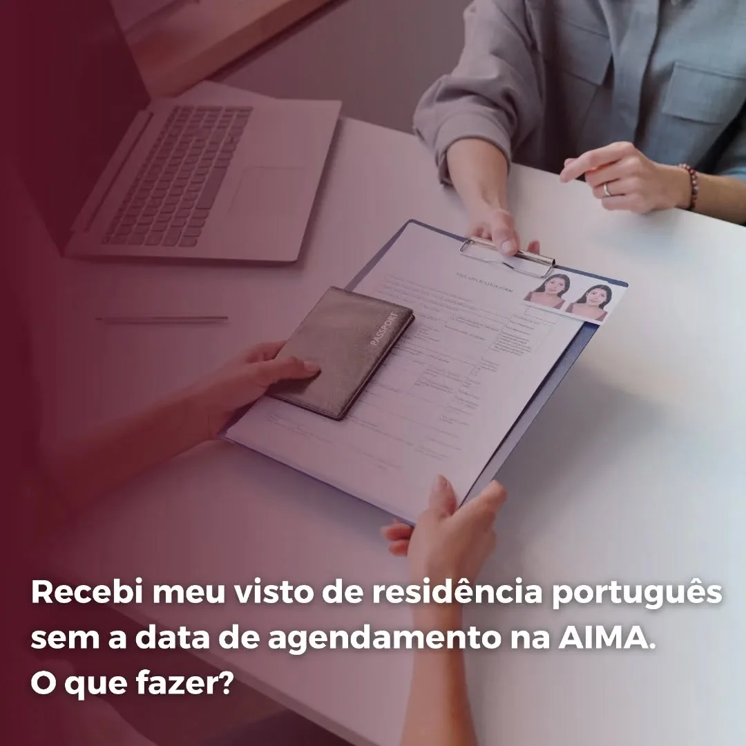 Se uma pessoa recebeu um visto de residência português sem marcar consulta com