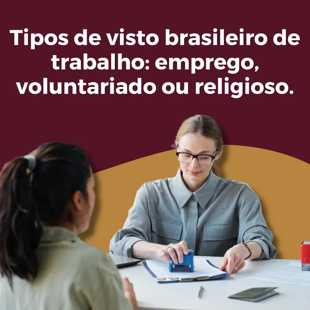 No Brasil existem vários tipos de vistos de trabalho disponíveis, dependendo da natureza do