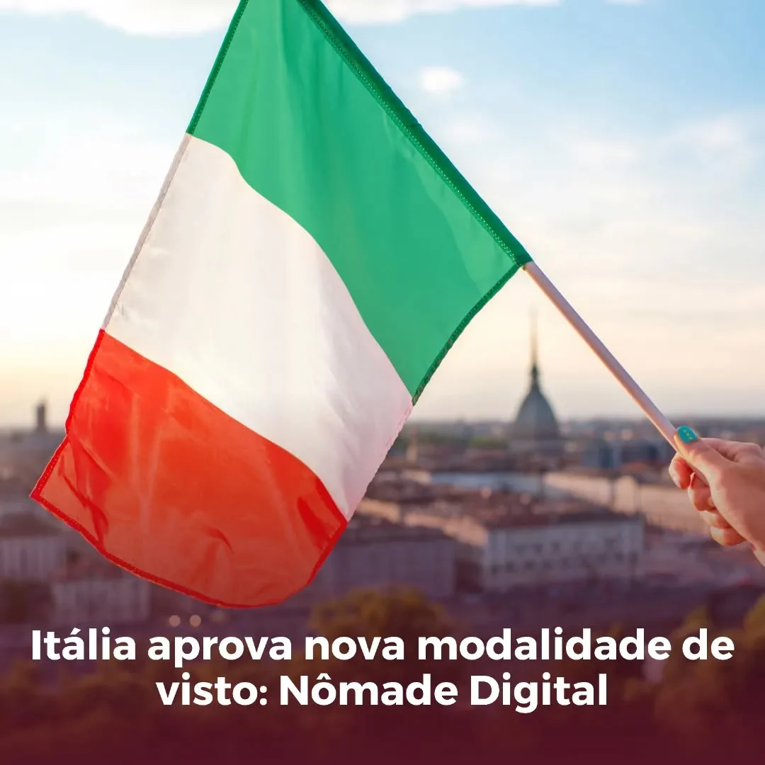 Já é possível solicitar visto de nômade digital para Itália