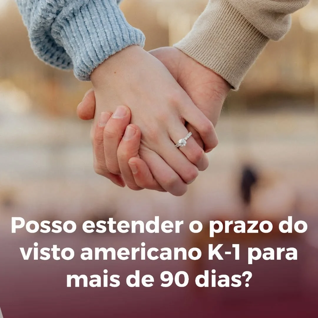 O visto K-1 destina-se a noivos estrangeiros de cidadãos dos Estados Unidos