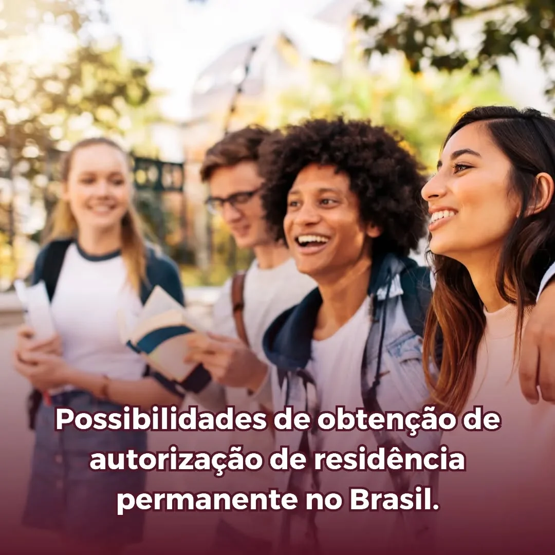 A autorização de residência por tempo indeterminado no Brasil pode ser obtida através
