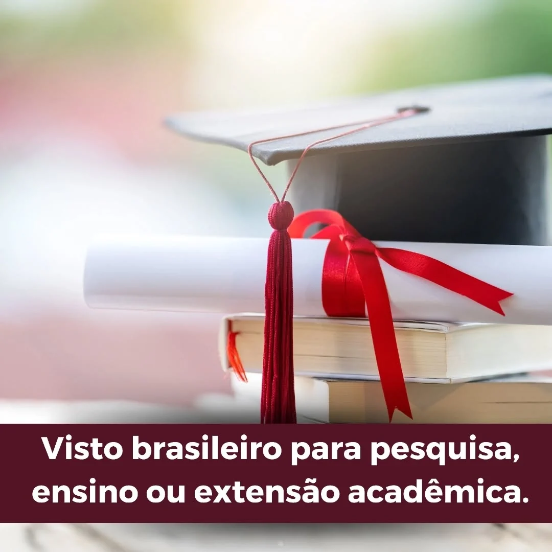 Este visto brasileiro é destinado a quem deseja realizar pesquisas acadêmicas,