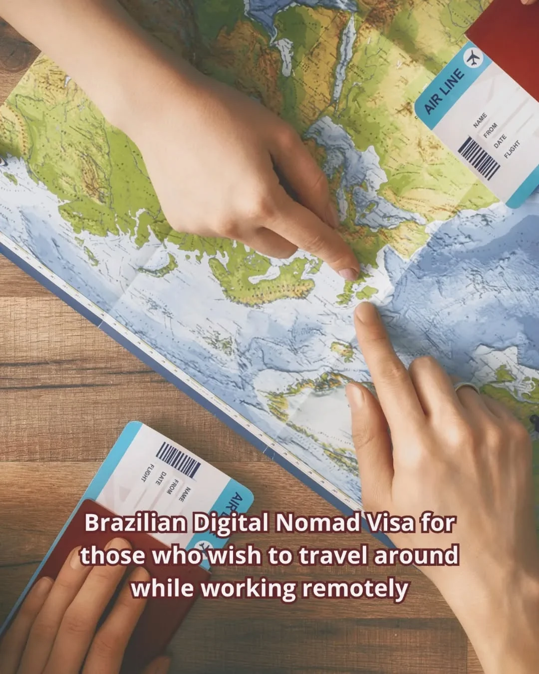 Brasil oferece Visto Digital Nômade para estrangeiros que desejam viver e trabalhar