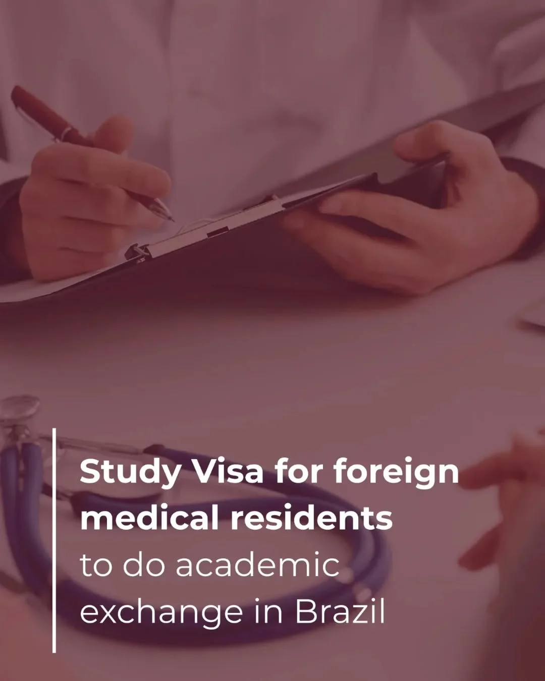 Brasil oferece visto de estudante para residentes médicos estrangeiros que desejam participar de