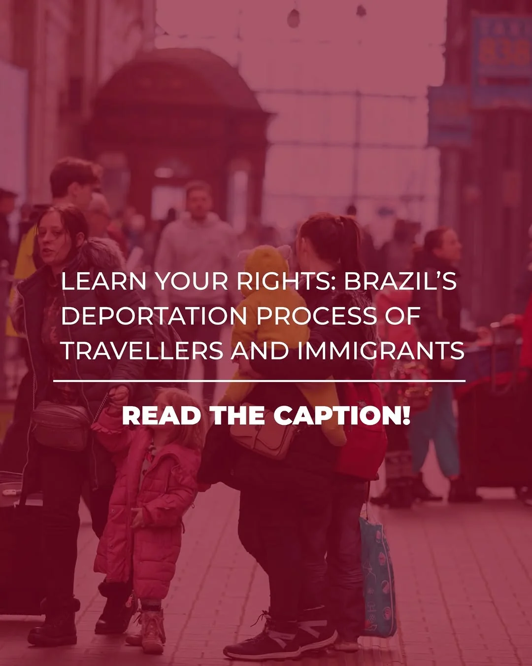 Em Brasil, a deportação é uma medida administrativa aplicada a indivíduos que são