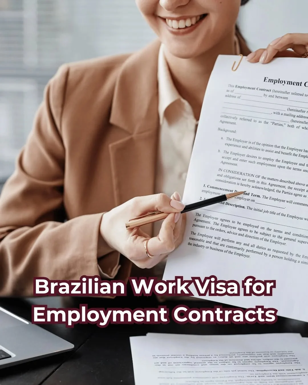 O visto de trabalho brasileiro para emprego é concedido a cidadãos estrangeiros que tenham