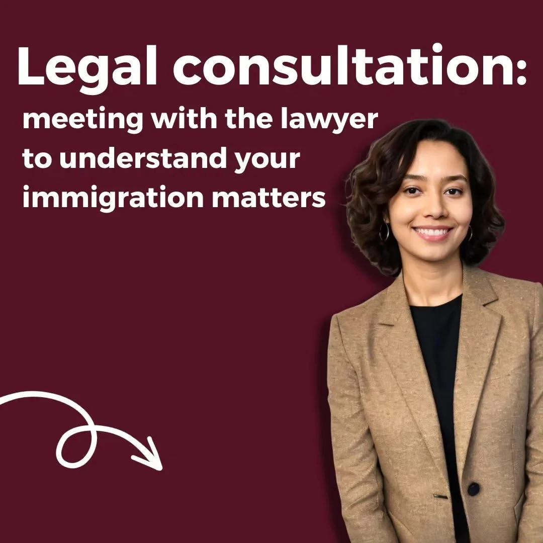 O que acontece durante uma consulta de imigração?