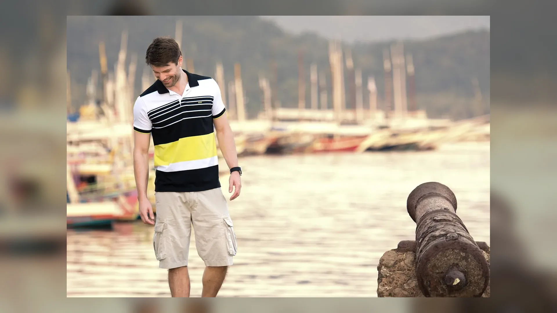 Historic waterfront of Paraty in Brazil.