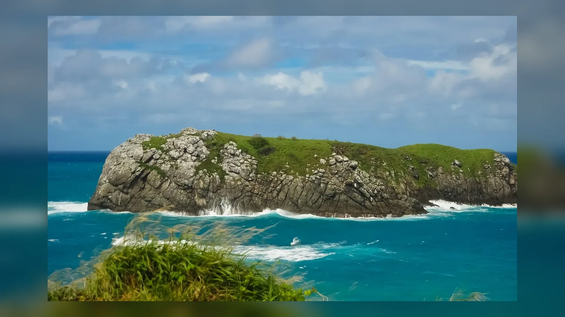 Baia do Sancho in Fernando de Noronha in Brazil.