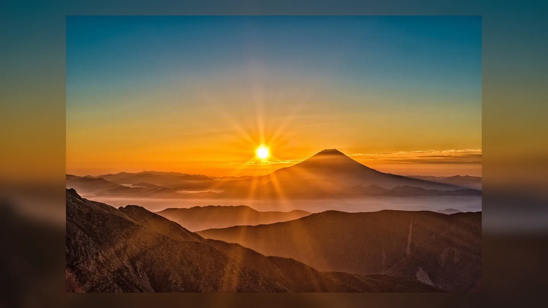 Chapada Diamantina ao nascer do sol no Brasil.