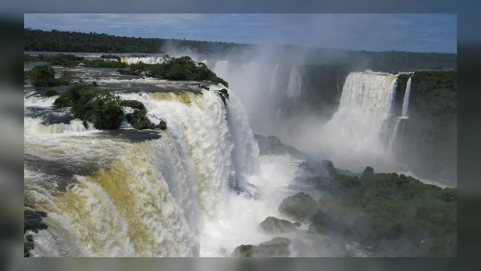 Emas National Park wide landscape in Brazil.