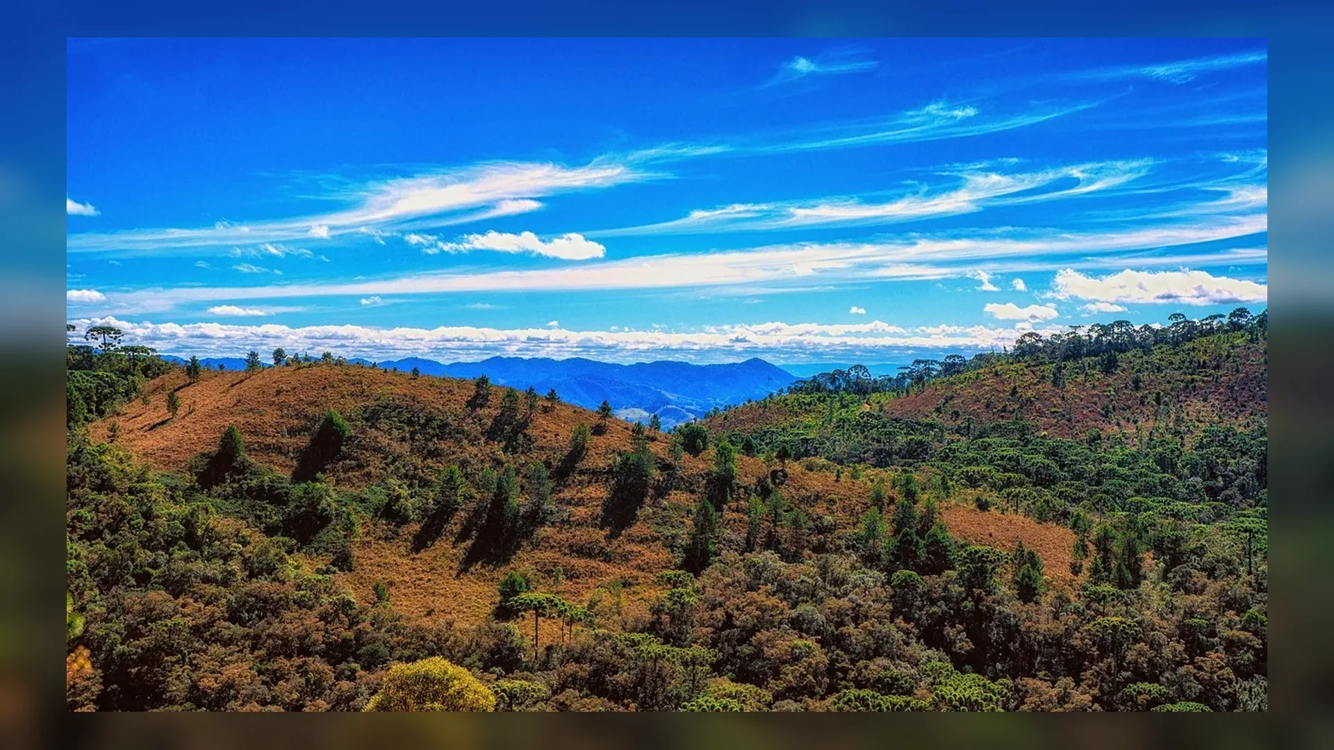 Campos do Jordão no Brasil.