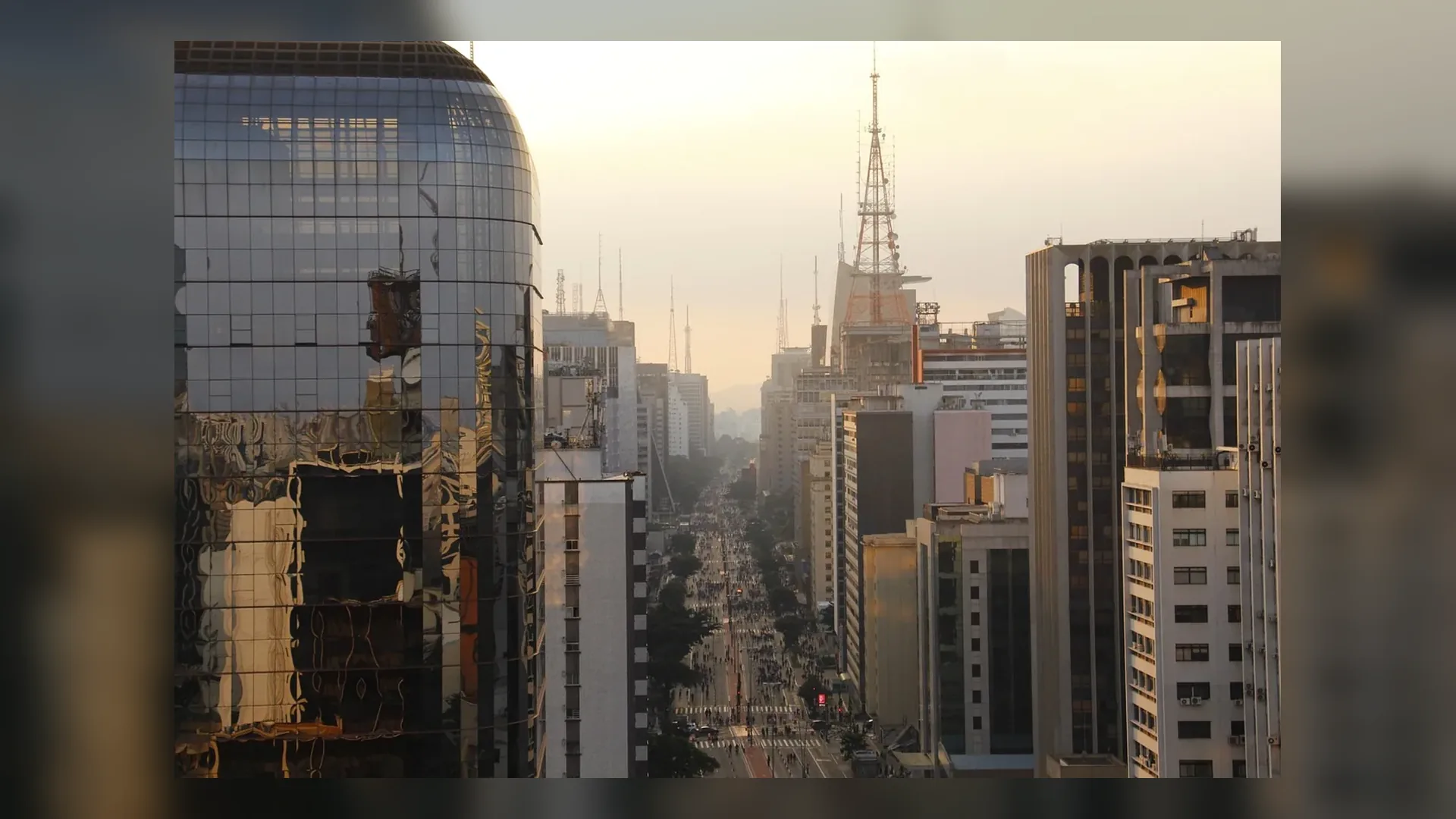 Avenida Paulista in Sao Paulo in Brazil.