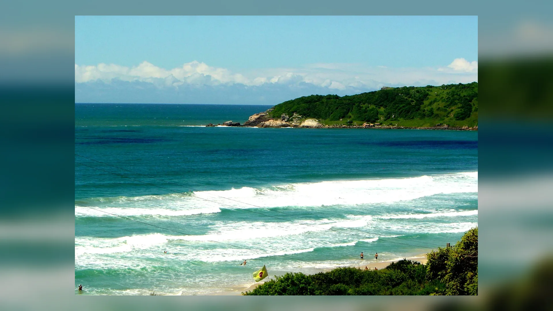 Praia do Rosa in Brazil.